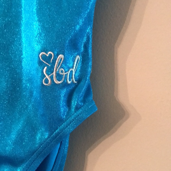 Gymnastics Leotard by sbd Sportswear NWT Size 7-9 - Picture 3 of 8